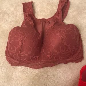 VS Pink Highneck Bralette